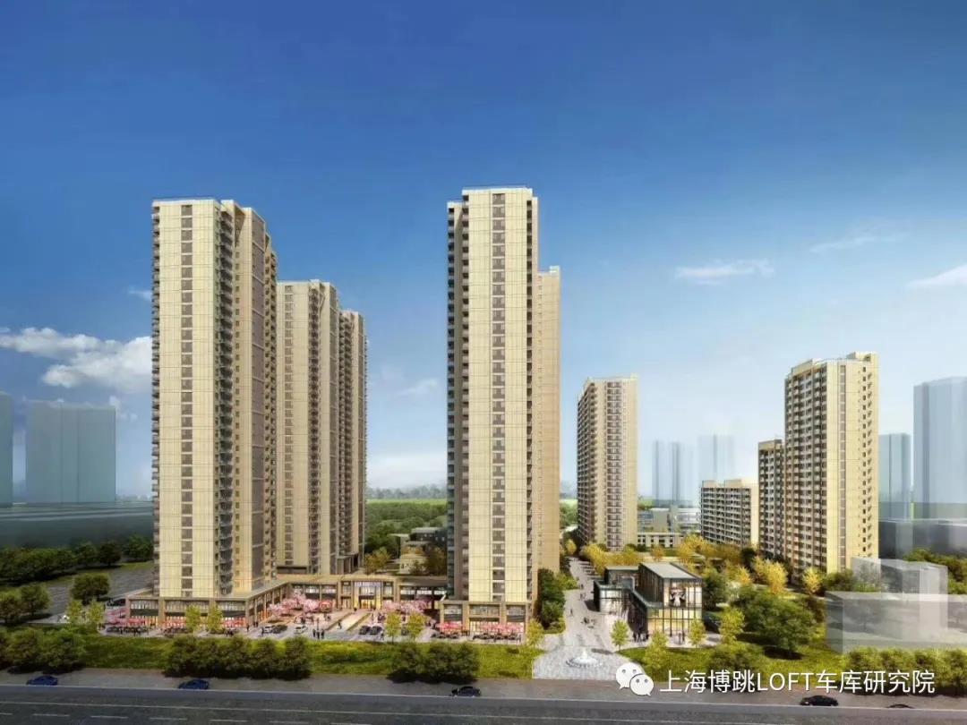 昆明采用了LOFT车库武汉当代集团春风十里项目现已结构封顶！